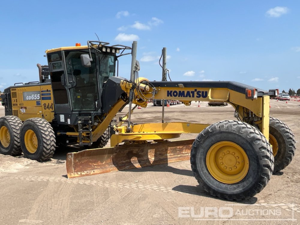 2017 Komatsu GD655-6 - Greyder: fotoğraf 4 2017 Komatsu GD655-6 - Greyder: fotoğraf 4