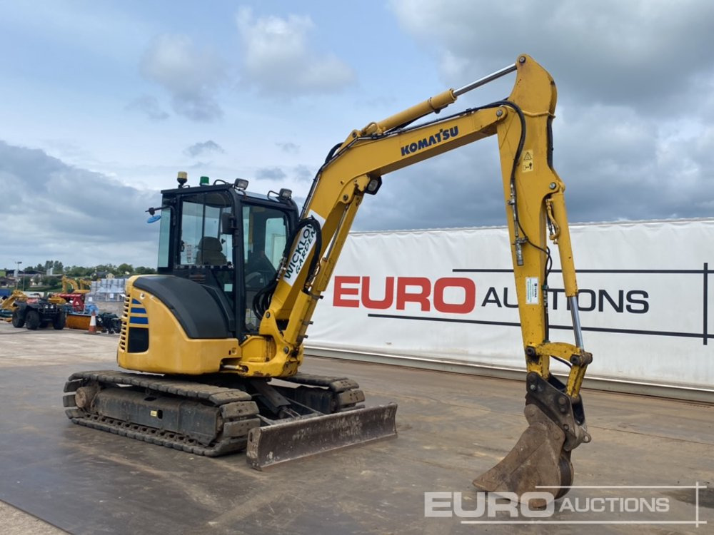 Mini ekskavatör 2017 Komatsu PC55MR-3: fotoğraf 7