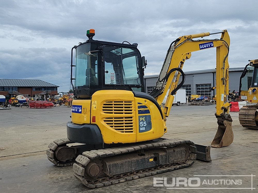 2017 Komatsu PC55MR-3 - Mini ekskavatör: fotoğraf 5 2017 Komatsu PC55MR-3 - Mini ekskavatör: fotoğraf 5