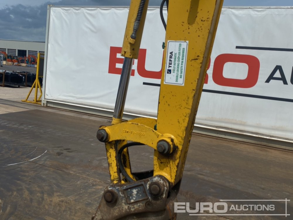 Mini ekskavatör 2017 Komatsu PC55MR-3: fotoğraf 30