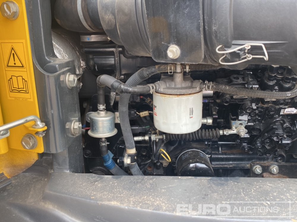 Mini ekskavatör 2017 Komatsu PC55MR-3: fotoğraf 13
