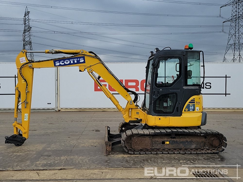 2017 Komatsu PC55MR-3 - Mini ekskavatör: fotoğraf 2 2017 Komatsu PC55MR-3 - Mini ekskavatör: fotoğraf 2