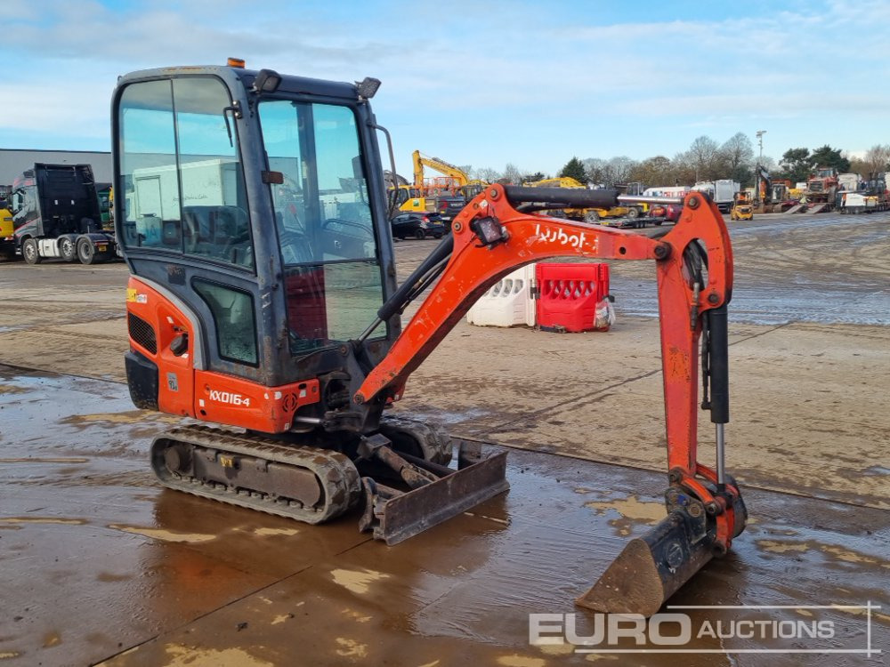 Mini ekskavatör 2017 Kubota KX016-4: fotoğraf 7 Mini ekskavatör 2017 Kubota KX016-4: fotoğraf 7