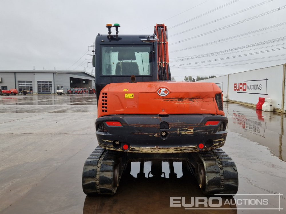 2017 Kubota KX080-4A - Mini ekskavatör: fotoğraf 4 2017 Kubota KX080-4A - Mini ekskavatör: fotoğraf 4