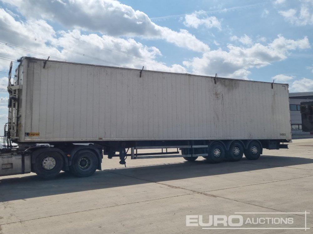 2017 Legras Tri Axle Bulk Trailer, Walking Floor, Easy Sheet - Kayar zemin dorse: fotoğraf 1 2017 Legras Tri Axle Bulk Trailer, Walking Floor, Easy Sheet - Kayar zemin dorse: fotoğraf 1