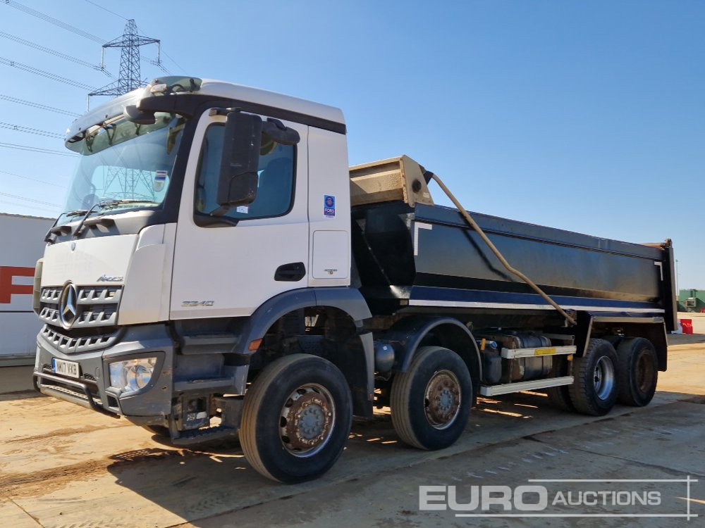 2017 Mercedes Arocs 3240 - Damperli kamyon: fotoğraf 1 2017 Mercedes Arocs 3240 - Damperli kamyon: fotoğraf 1