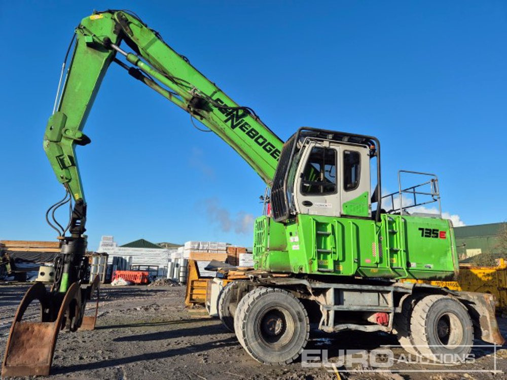 2017 Sennebogen 735E - Tekerlekli ekskavatör: fotoğraf 1 2017 Sennebogen 735E - Tekerlekli ekskavatör: fotoğraf 1