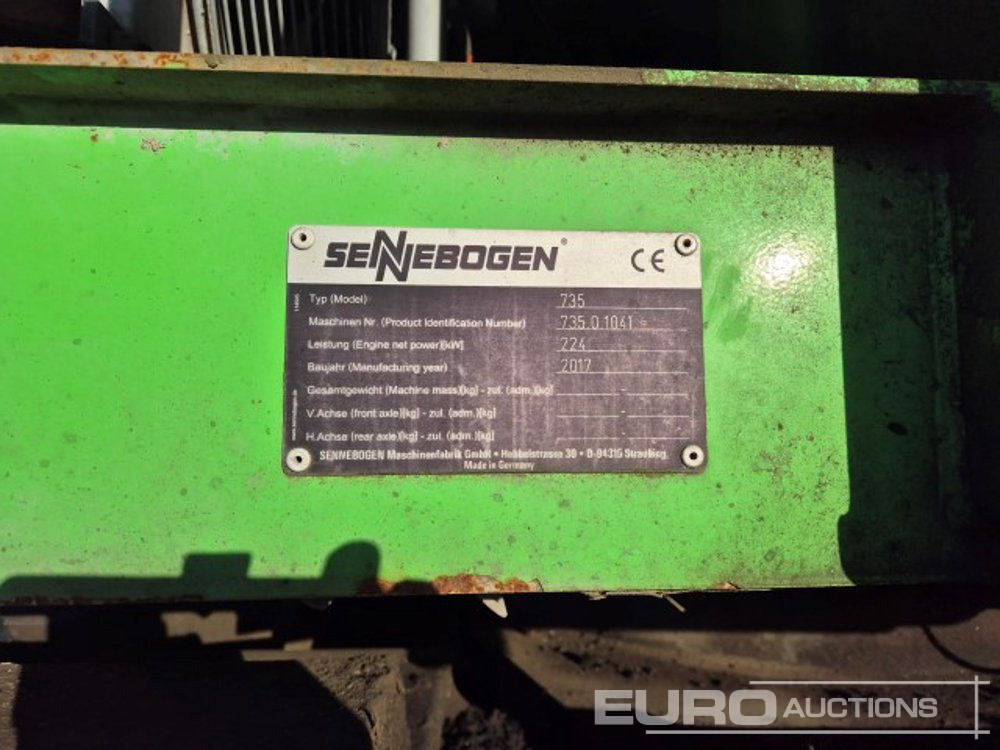 2017 Sennebogen 735E - Tekerlekli ekskavatör: fotoğraf 5 2017 Sennebogen 735E - Tekerlekli ekskavatör: fotoğraf 5