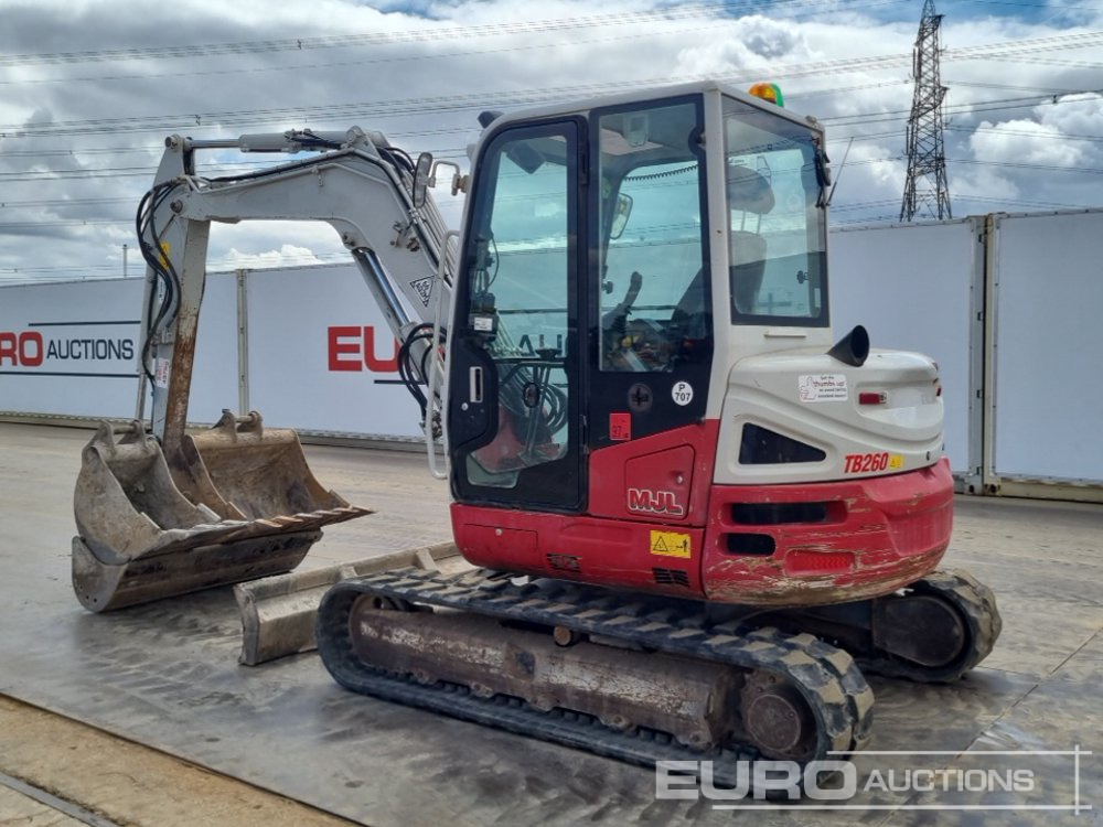 2017 Takeuchi TB260 - Mini ekskavatör: fotoğraf 3 2017 Takeuchi TB260 - Mini ekskavatör: fotoğraf 3