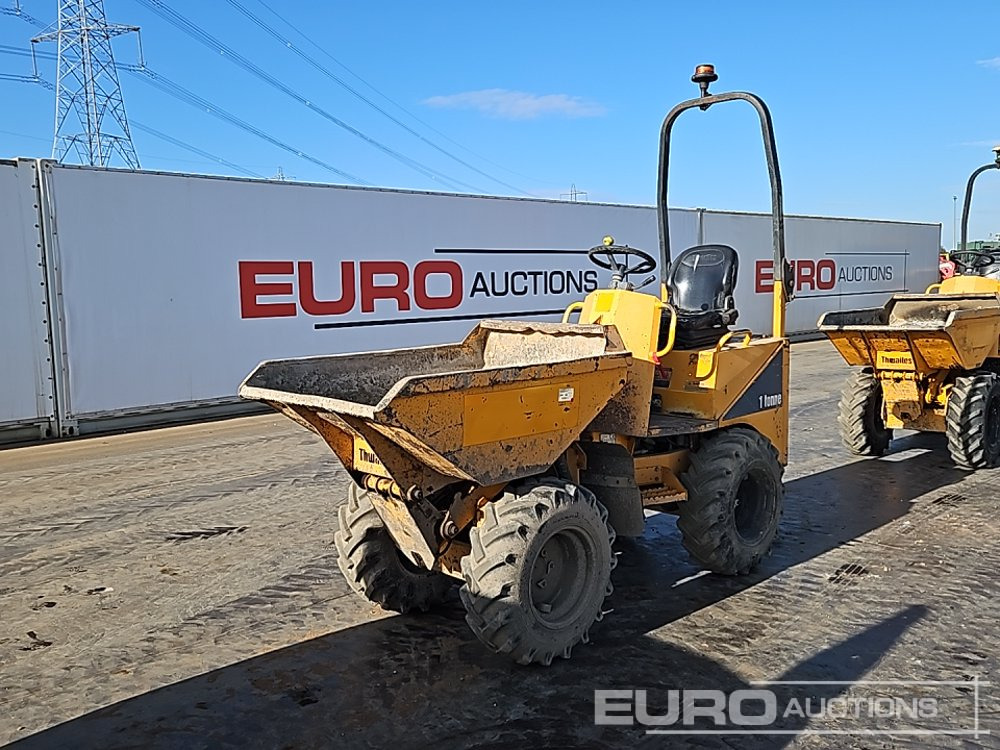 2017 Thwaites 1 Ton - Mini damperli kamyon: fotoğraf 1 2017 Thwaites 1 Ton - Mini damperli kamyon: fotoğraf 1