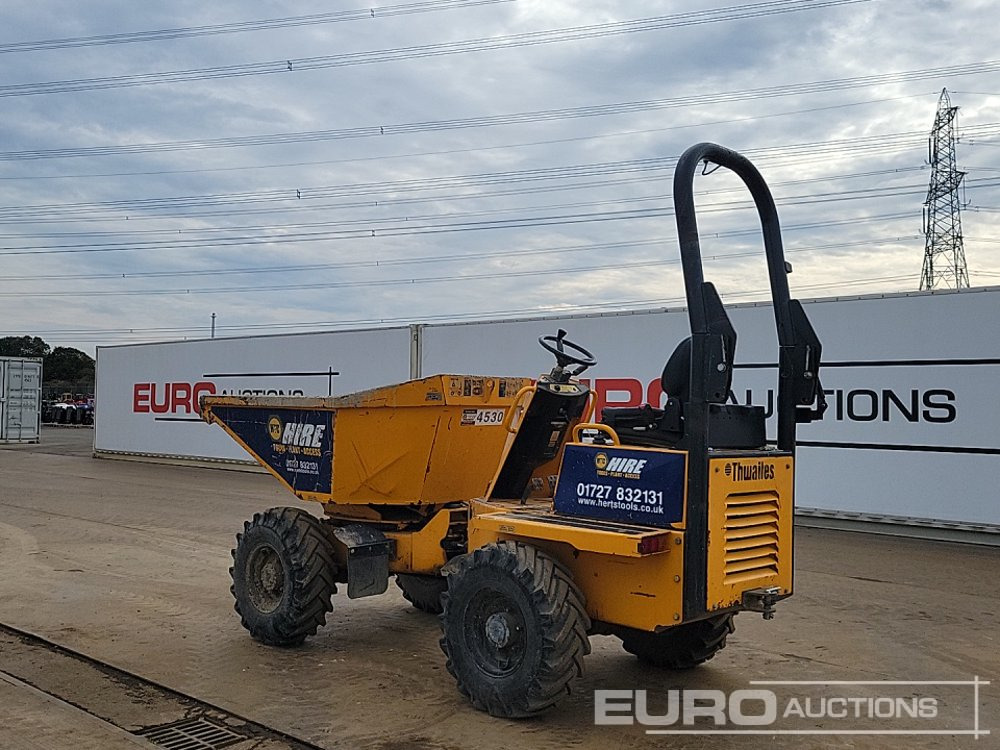 2017 Thwaites 3 Ton - Mini damperli kamyon: fotoğraf 3 2017 Thwaites 3 Ton - Mini damperli kamyon: fotoğraf 3