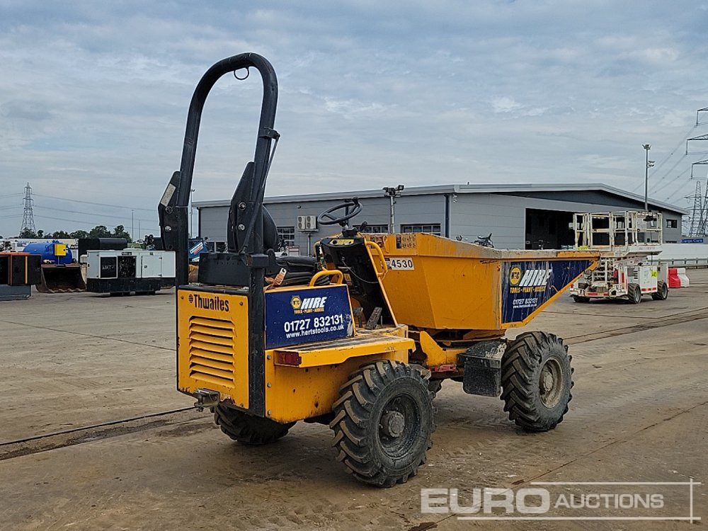 2017 Thwaites 3 Ton - Mini damperli kamyon: fotoğraf 5 2017 Thwaites 3 Ton - Mini damperli kamyon: fotoğraf 5