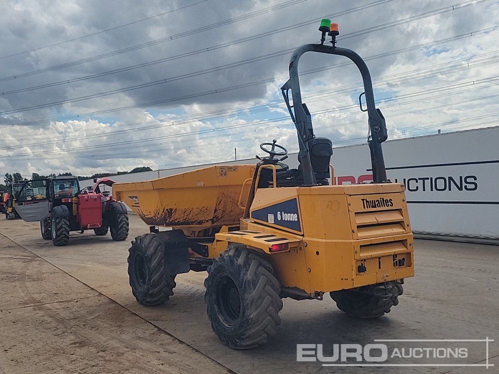 2017 Thwaites 6 Ton Swivel Skip Dumper, Roll Bar - Mini damperli kamyon: fotoğraf 3 2017 Thwaites 6 Ton Swivel Skip Dumper, Roll Bar - Mini damperli kamyon: fotoğraf 3