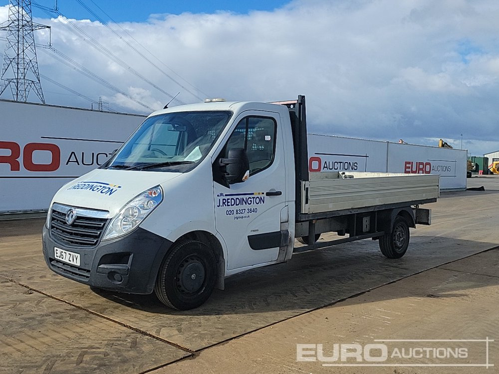 2017 Vauxhall Movano 3500 - Açık kasa kamyonet: fotoğraf 1 2017 Vauxhall Movano 3500 - Açık kasa kamyonet: fotoğraf 1