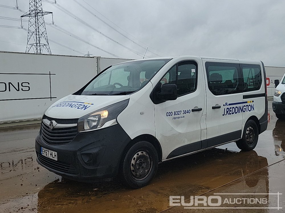 2017 Vauxhall Vivaro - Minivan: fotoğraf 1 2017 Vauxhall Vivaro - Minivan: fotoğraf 1
