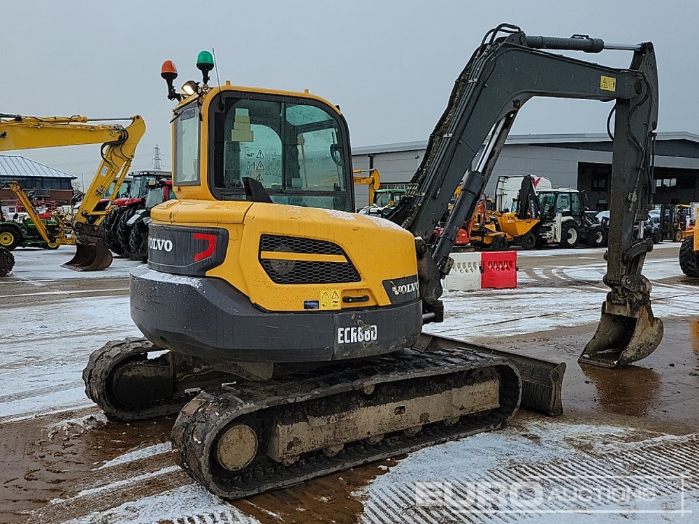 2017 Volvo ECR88D - Mini ekskavatör: fotoğraf 5 2017 Volvo ECR88D - Mini ekskavatör: fotoğraf 5