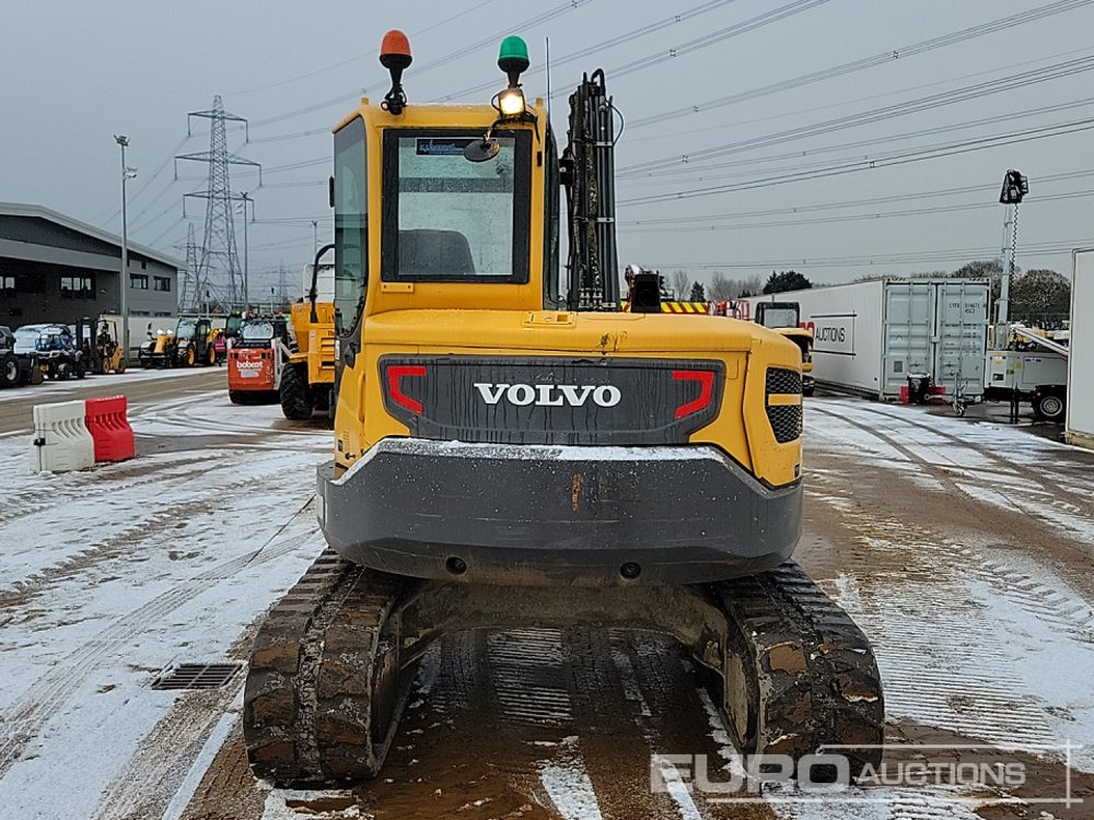 2017 Volvo ECR88D - Mini ekskavatör: fotoğraf 4 2017 Volvo ECR88D - Mini ekskavatör: fotoğraf 4
