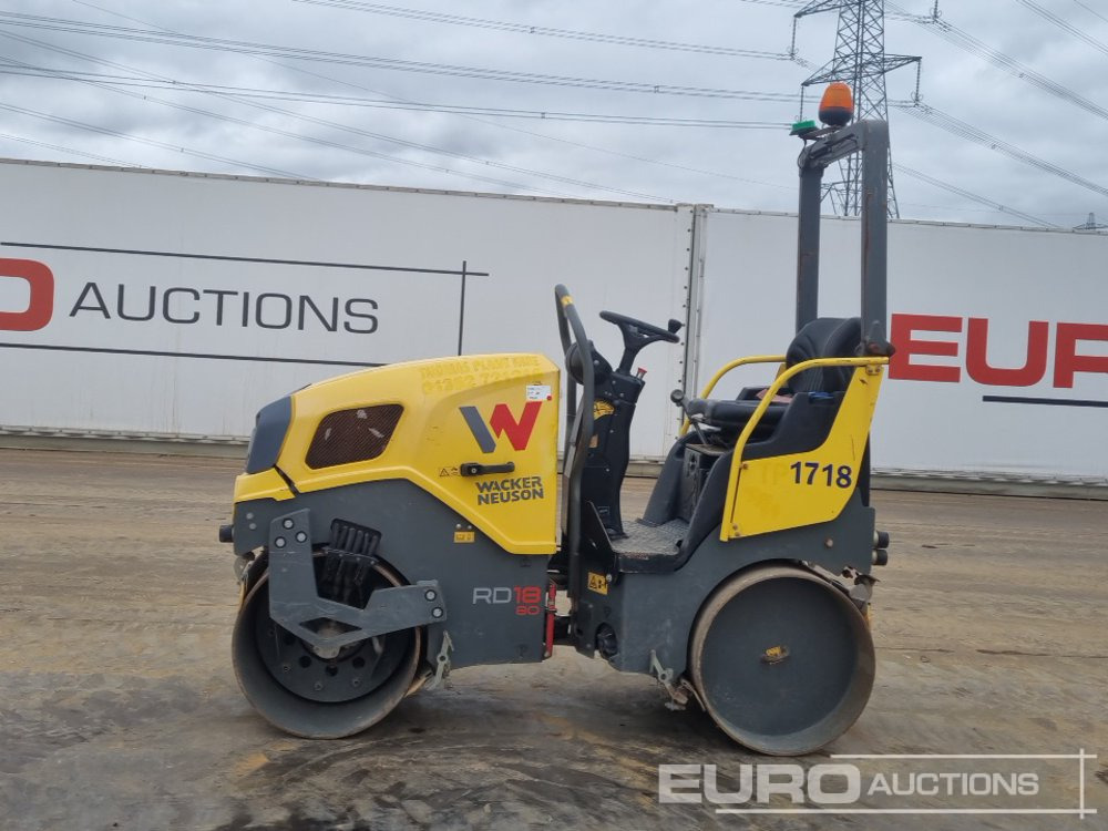 2017 Wacker Neuson RD18-80 - Silindir makinesi: fotoğraf 2 2017 Wacker Neuson RD18-80 - Silindir makinesi: fotoğraf 2