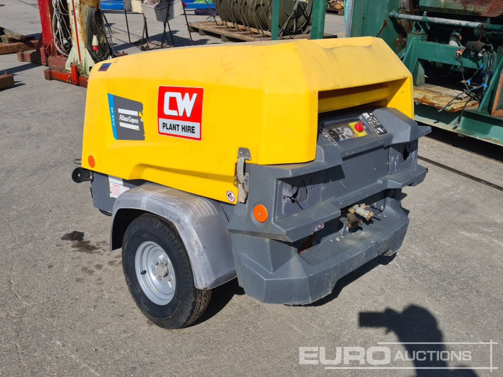 2018 Atlas Copco XAS 48 - Hava kompresörü: fotoğraf 3 2018 Atlas Copco XAS 48 - Hava kompresörü: fotoğraf 3