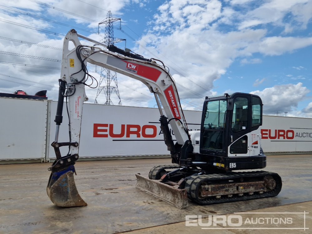 2018 Bobcat E85 - Mini ekskavatör: fotoğraf 1 2018 Bobcat E85 - Mini ekskavatör: fotoğraf 1