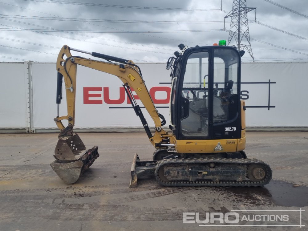 2018 CAT 302.7DCR - Mini ekskavatör: fotoğraf 2 2018 CAT 302.7DCR - Mini ekskavatör: fotoğraf 2