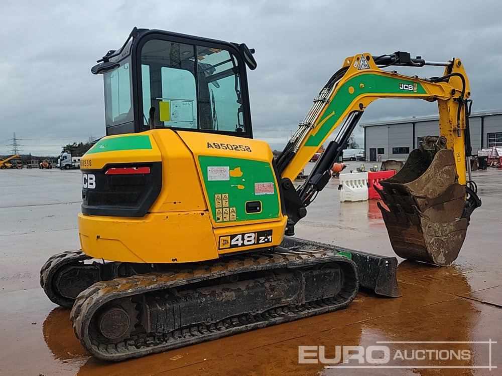 2018 JCB 48Z-1 T3 - Mini ekskavatör: fotoğraf 5 2018 JCB 48Z-1 T3 - Mini ekskavatör: fotoğraf 5