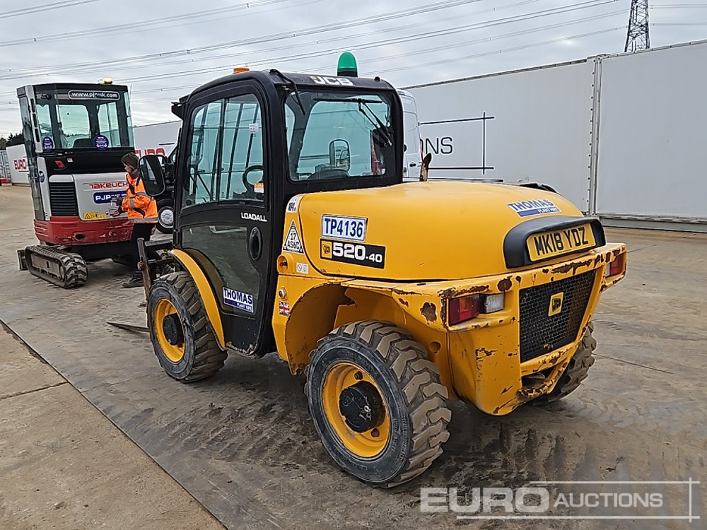 2018 JCB 520-40 - Teleskopik yükleyici: fotoğraf 3 2018 JCB 520-40 - Teleskopik yükleyici: fotoğraf 3