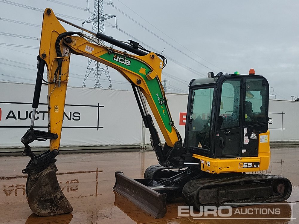 2018 JCB 65R-1 - Mini ekskavatör: fotoğraf 1 2018 JCB 65R-1 - Mini ekskavatör: fotoğraf 1
