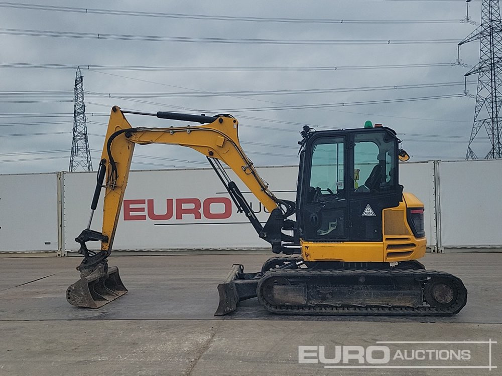 2018 JCB 85Z-1 - Mini ekskavatör: fotoğraf 2 2018 JCB 85Z-1 - Mini ekskavatör: fotoğraf 2