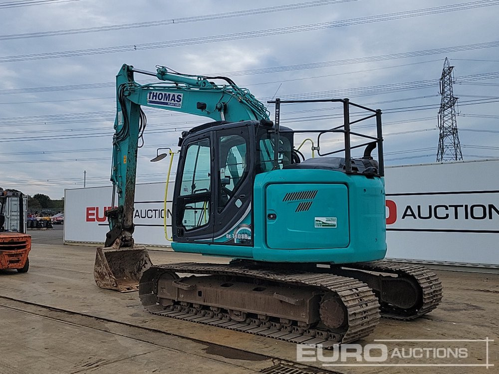 2018 Kobelco SK140SRLC-5 - Paletli ekskavatör: fotoğraf 3 2018 Kobelco SK140SRLC-5 - Paletli ekskavatör: fotoğraf 3