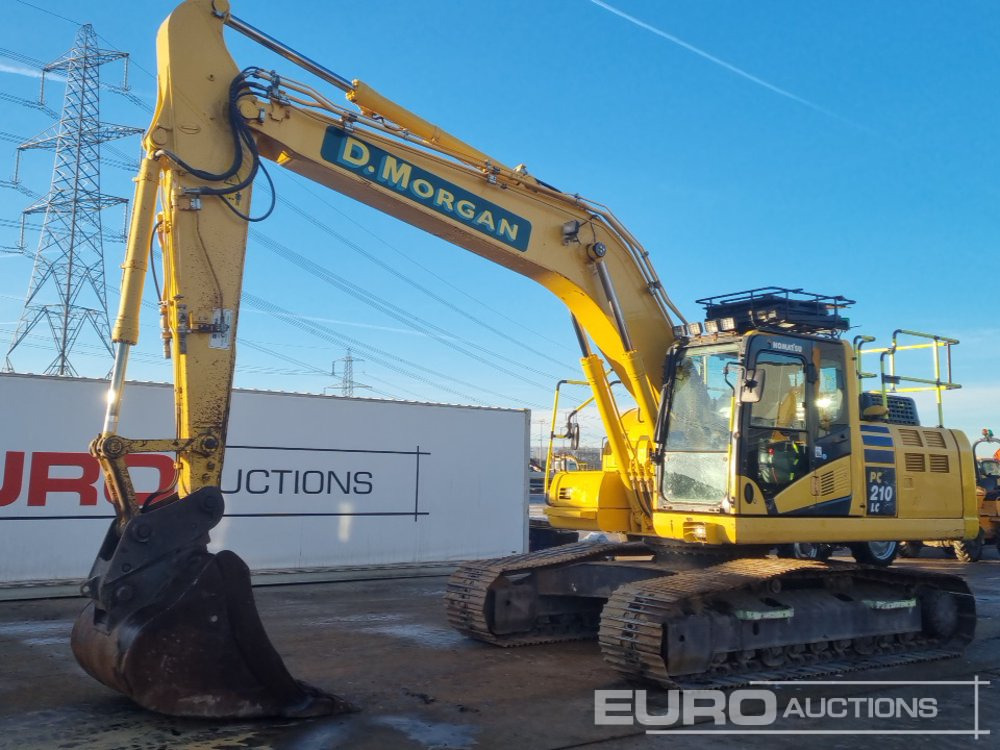2018 Komatsu PC210LC-11 - Paletli ekskavatör: fotoğraf 1 2018 Komatsu PC210LC-11 - Paletli ekskavatör: fotoğraf 1