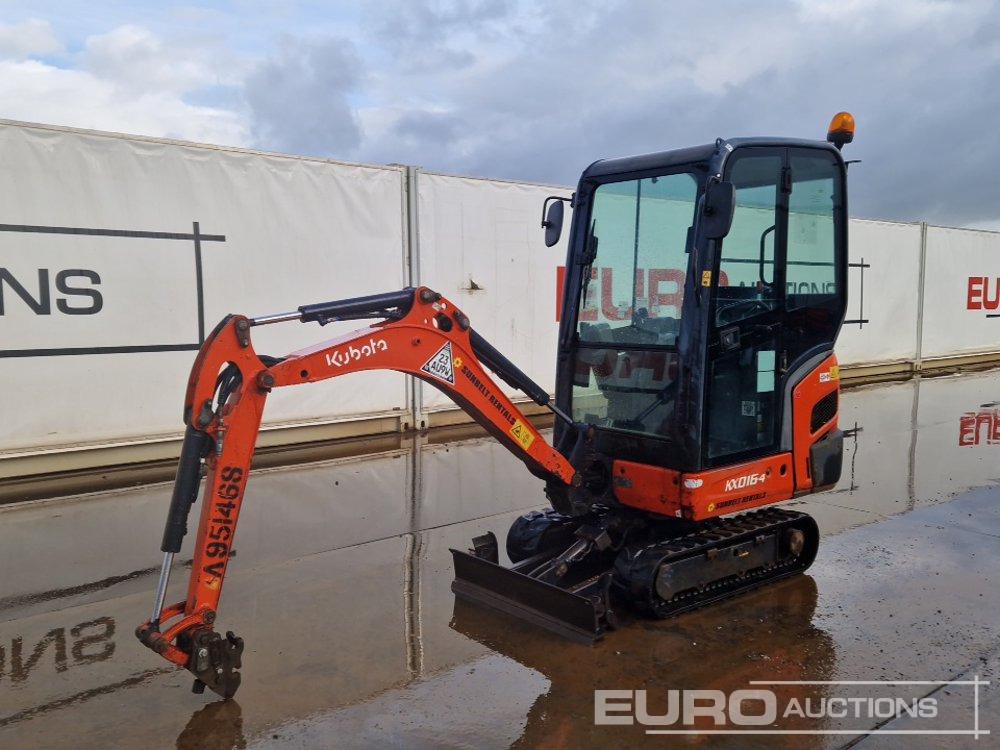 2018 Kubota KX016-4 - Mini ekskavatör: fotoğraf 1 2018 Kubota KX016-4 - Mini ekskavatör: fotoğraf 1