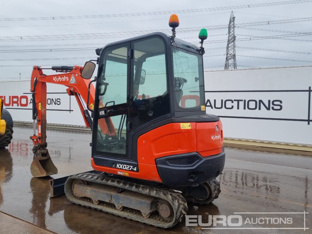 2018 Kubota KX027-4 - Mini ekskavatör: fotoğraf 3 2018 Kubota KX027-4 - Mini ekskavatör: fotoğraf 3