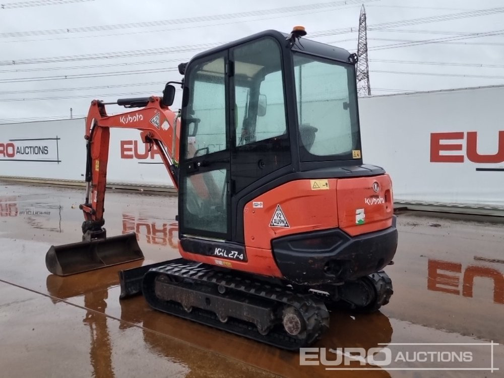 2018 Kubota KX027-4 - Mini ekskavatör: fotoğraf 3 2018 Kubota KX027-4 - Mini ekskavatör: fotoğraf 3