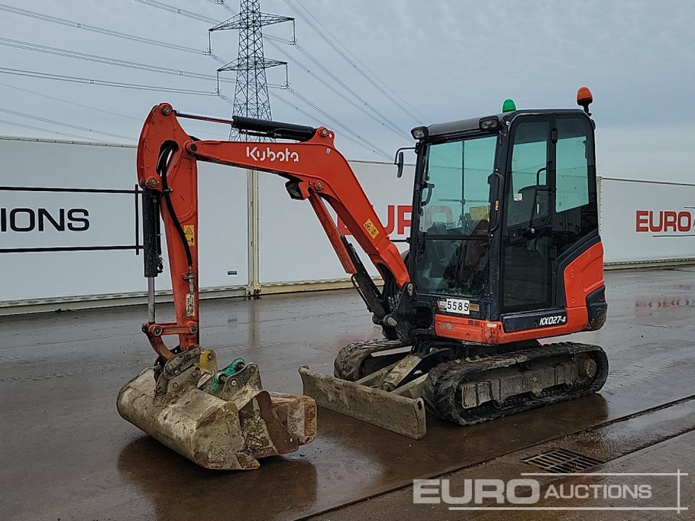 2018 Kubota KX027-4 - Mini ekskavatör: fotoğraf 1 2018 Kubota KX027-4 - Mini ekskavatör: fotoğraf 1