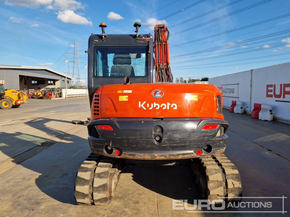 2018 Kubota KX080-4A - Mini ekskavatör: fotoğraf 4 2018 Kubota KX080-4A - Mini ekskavatör: fotoğraf 4