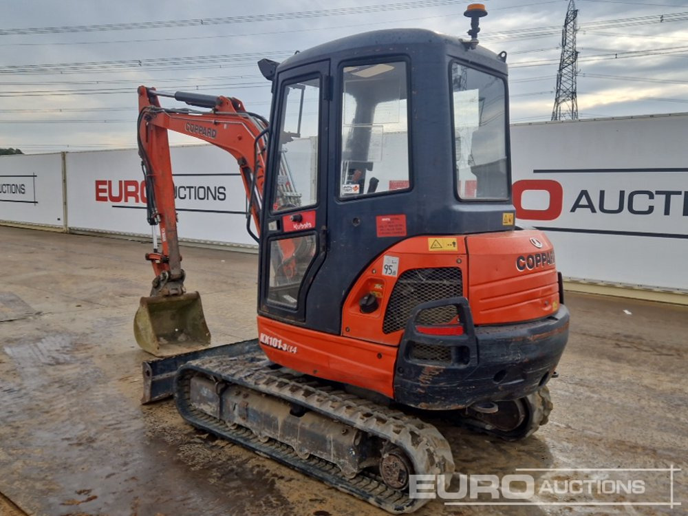 2018 Kubota KX101-3A4 HI - Mini ekskavatör: fotoğraf 3 2018 Kubota KX101-3A4 HI - Mini ekskavatör: fotoğraf 3