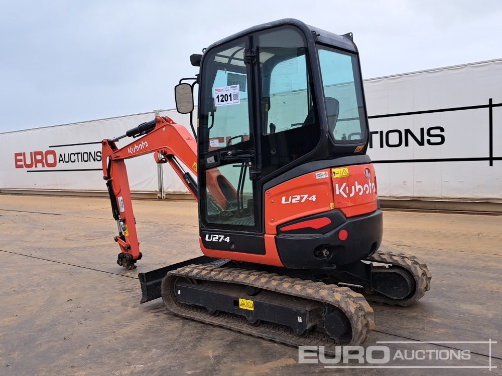 2018 Kubota U27.4 - Mini ekskavatör: fotoğraf 3 2018 Kubota U27.4 - Mini ekskavatör: fotoğraf 3