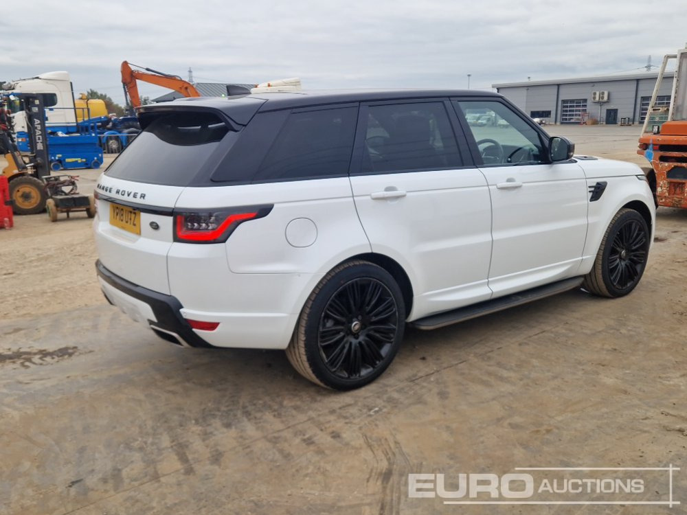2018 Range Rover Sport HSE SDV6 - SUV: fotoğraf 5 2018 Range Rover Sport HSE SDV6 - SUV: fotoğraf 5