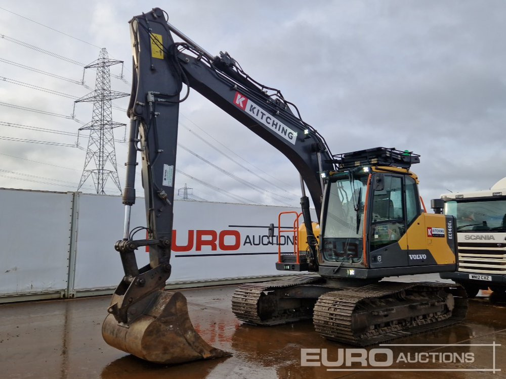 2018 Volvo EC140EL - Paletli ekskavatör: fotoğraf 1 2018 Volvo EC140EL - Paletli ekskavatör: fotoğraf 1