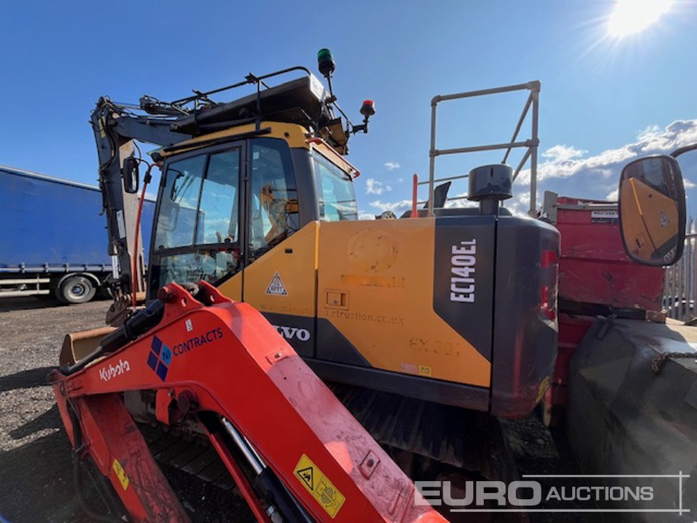 2018 Volvo EC140EL - Paletli ekskavatör: fotoğraf 3 2018 Volvo EC140EL - Paletli ekskavatör: fotoğraf 3