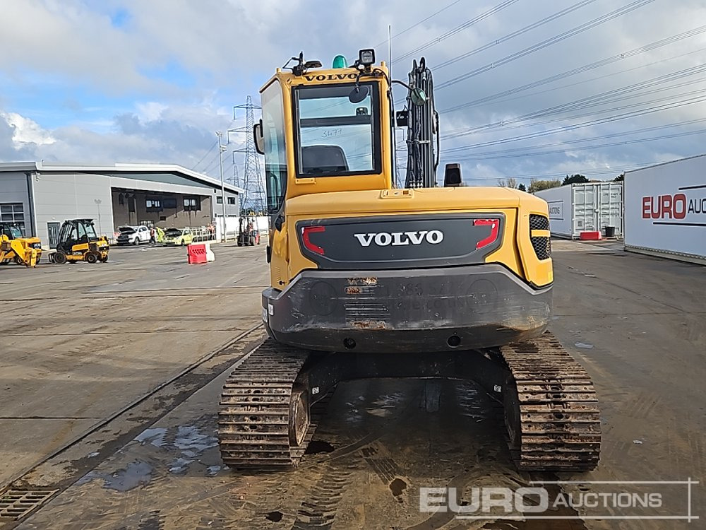 2018 Volvo ECR88D - Mini ekskavatör: fotoğraf 4 2018 Volvo ECR88D - Mini ekskavatör: fotoğraf 4