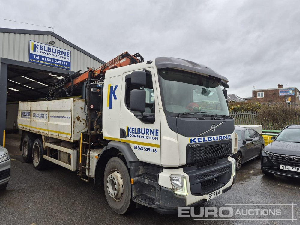 2018 Volvo FE320 - Damperli kamyon, Vinçli kamyon: fotoğraf 5 2018 Volvo FE320 - Damperli kamyon, Vinçli kamyon: fotoğraf 5
