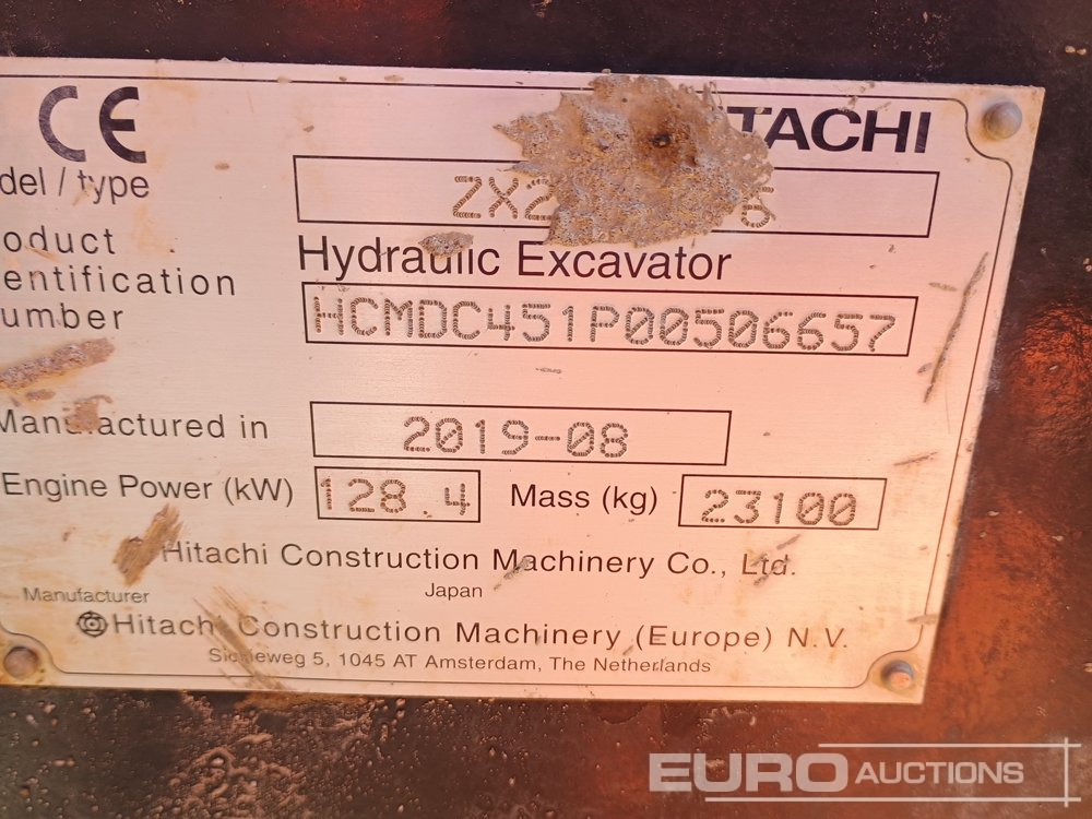 2019 Hitachi ZX210LC-6 - Paletli ekskavatör: fotoğraf 3 2019 Hitachi ZX210LC-6 - Paletli ekskavatör: fotoğraf 3