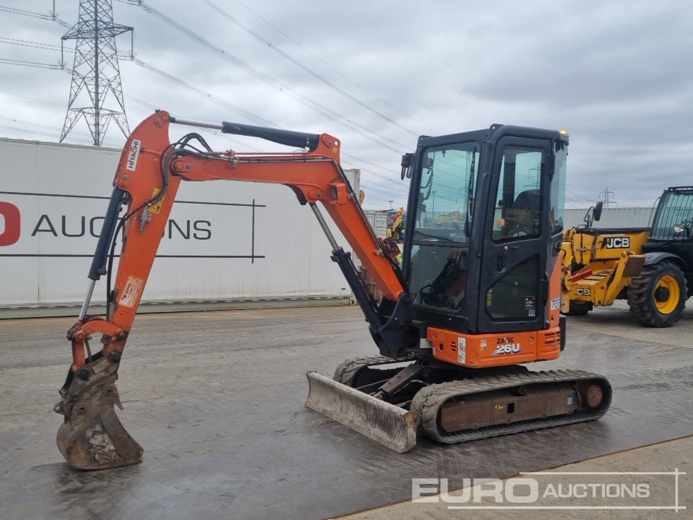 2019 Hitachi ZX26U-6 CR - Mini ekskavatör: fotoğraf 1 2019 Hitachi ZX26U-6 CR - Mini ekskavatör: fotoğraf 1