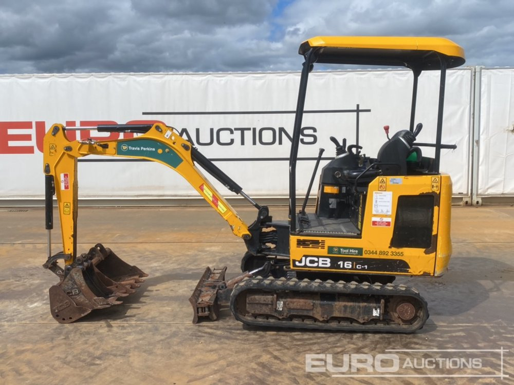 2019 JCB 16C-1 - Mini ekskavatör: fotoğraf 2 2019 JCB 16C-1 - Mini ekskavatör: fotoğraf 2
