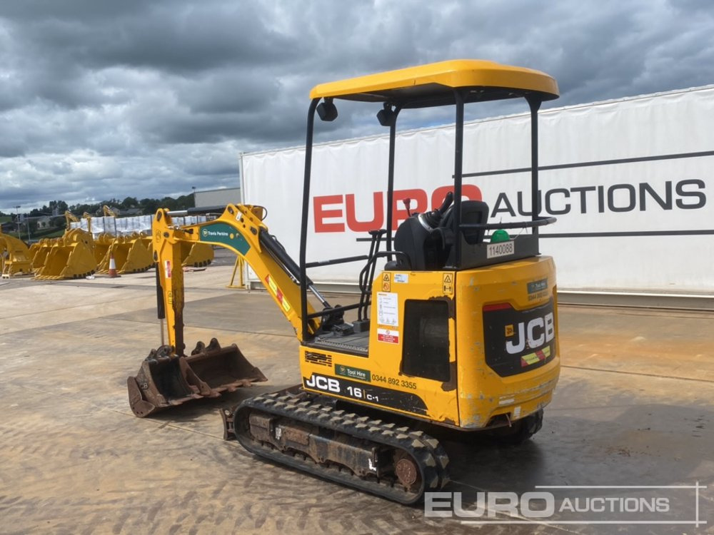2019 JCB 16C-1 - Mini ekskavatör: fotoğraf 3 2019 JCB 16C-1 - Mini ekskavatör: fotoğraf 3