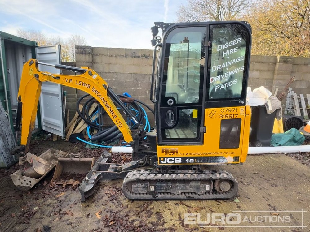 2019 JCB 19C-1 - Mini ekskavatör: fotoğraf 2 2019 JCB 19C-1 - Mini ekskavatör: fotoğraf 2
