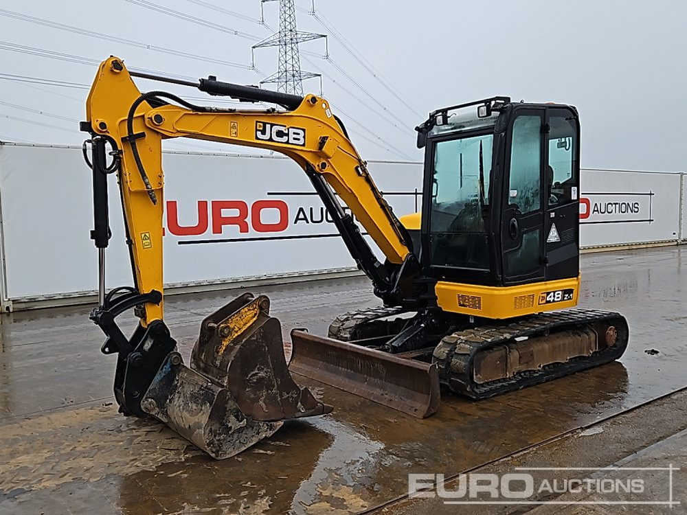2019 JCB 48Z-1 - Mini ekskavatör: fotoğraf 1 2019 JCB 48Z-1 - Mini ekskavatör: fotoğraf 1