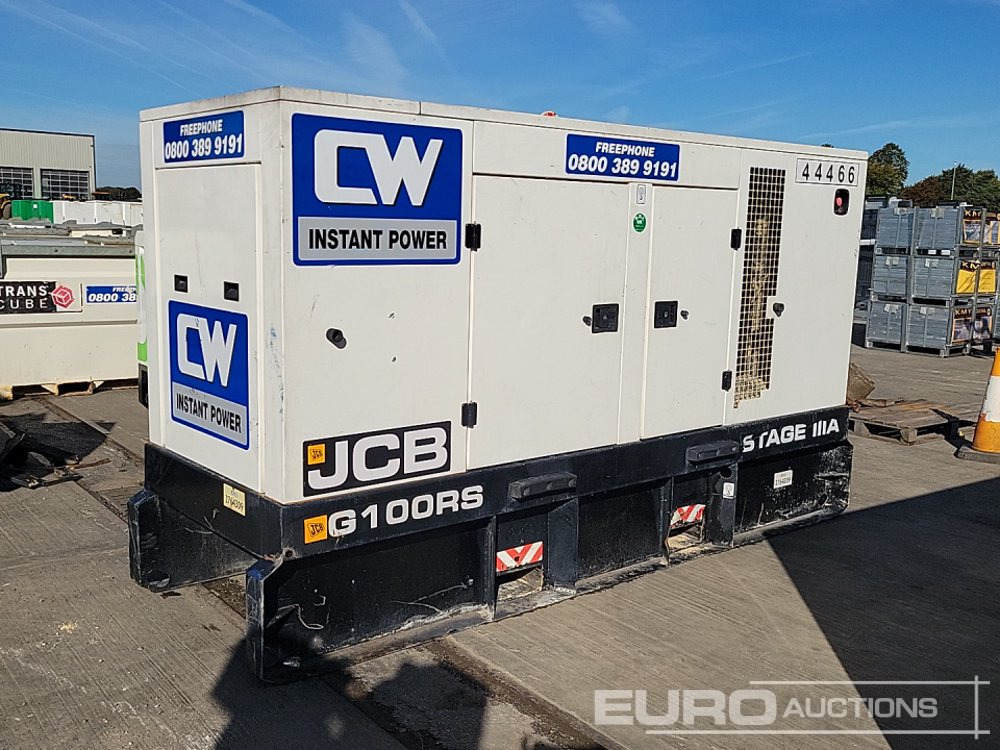 2019 JCB G100RS - Elektrikli jeneratör: fotoğraf 5 2019 JCB G100RS - Elektrikli jeneratör: fotoğraf 5